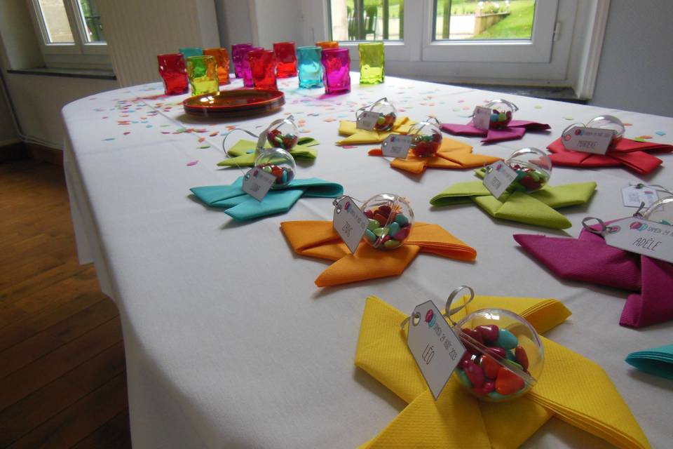 Table des enfants