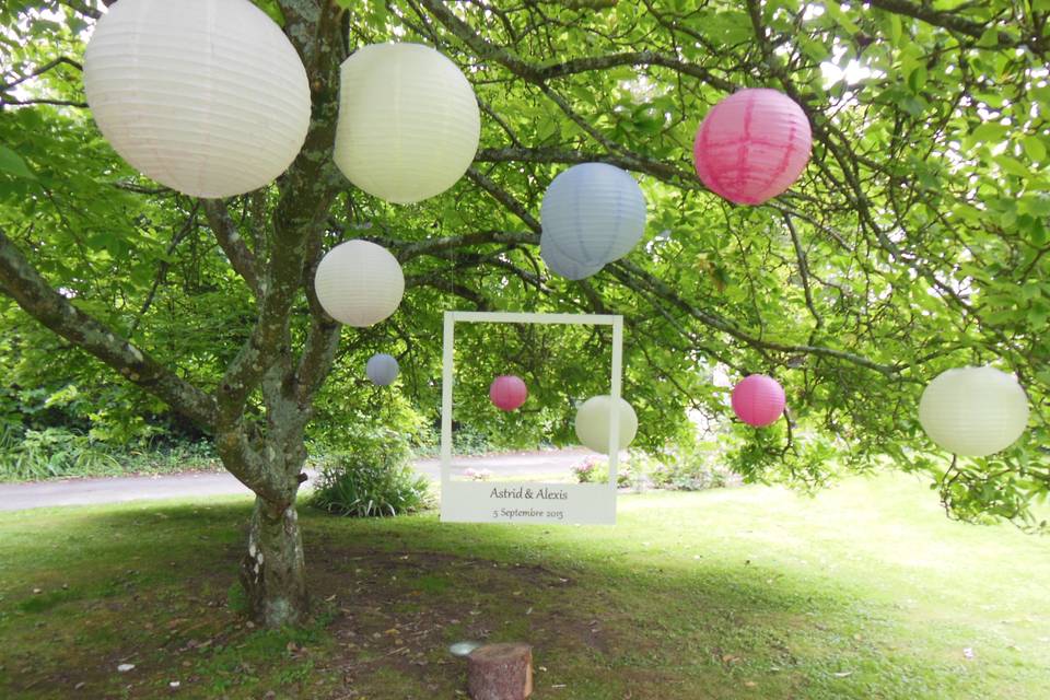 Décor de photobooth