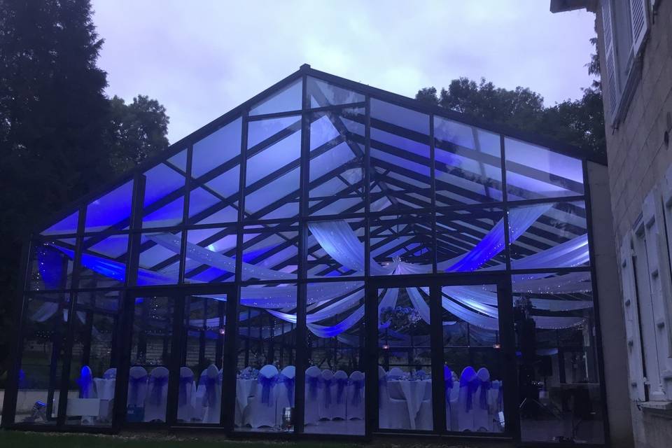 Verrière de l'extérieur