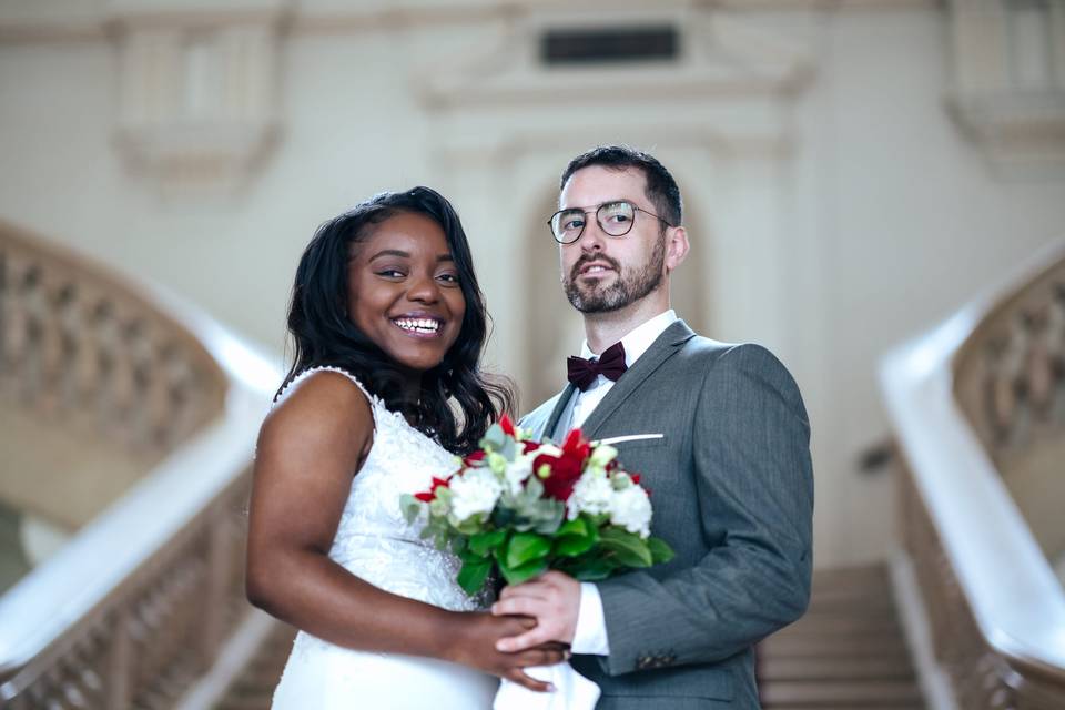 Couple à la mairie