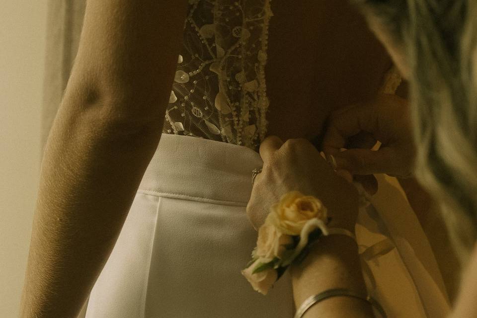 Préparations de la mariée