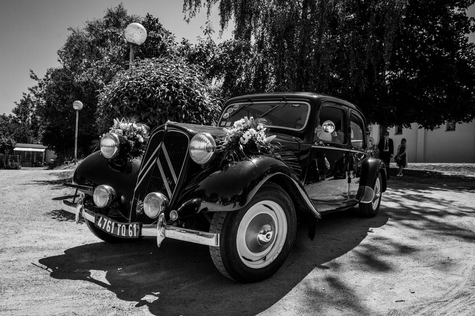 Voiture de mariage