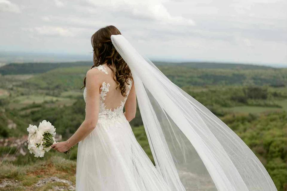 Robe NATHALIE Dos