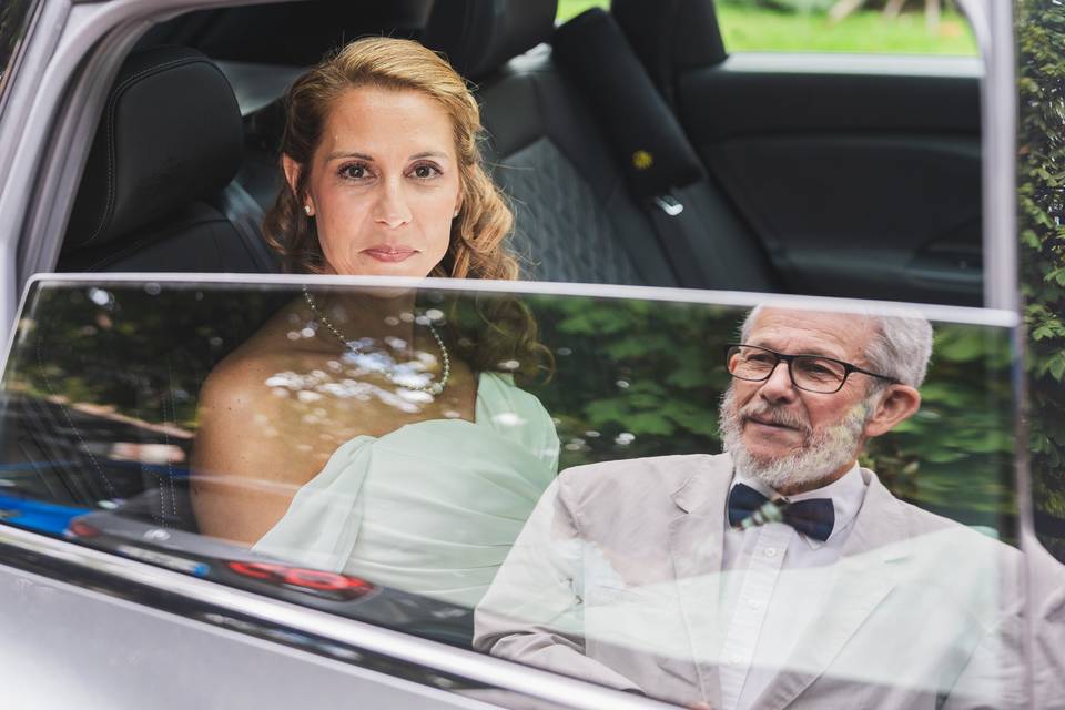 Arrivée de la mariée