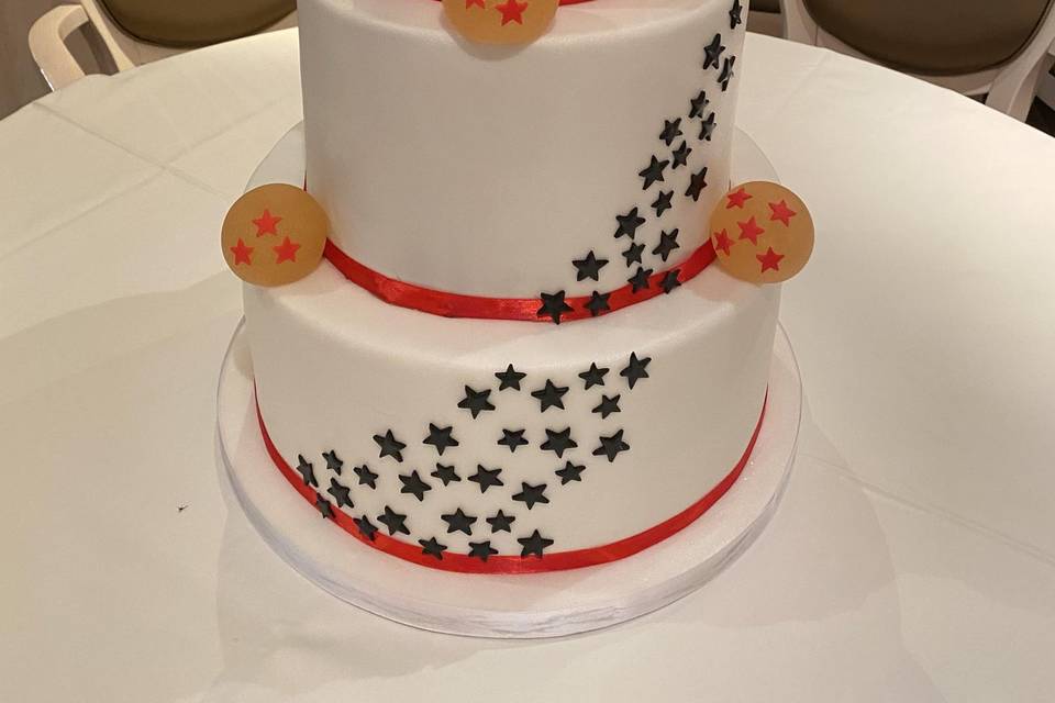 Wedding cake japonisant