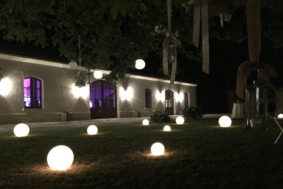 Boules lumineuses