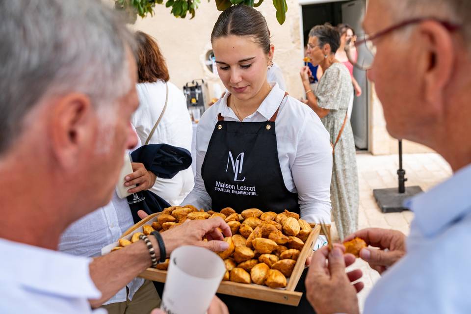 Service de desserts aux invites