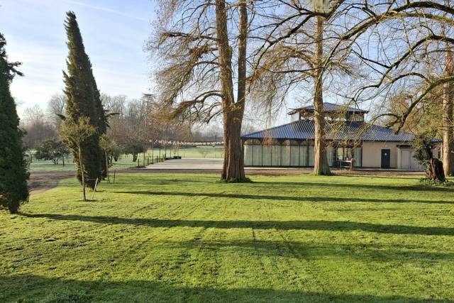 Sous-bois Orangerie en hiver