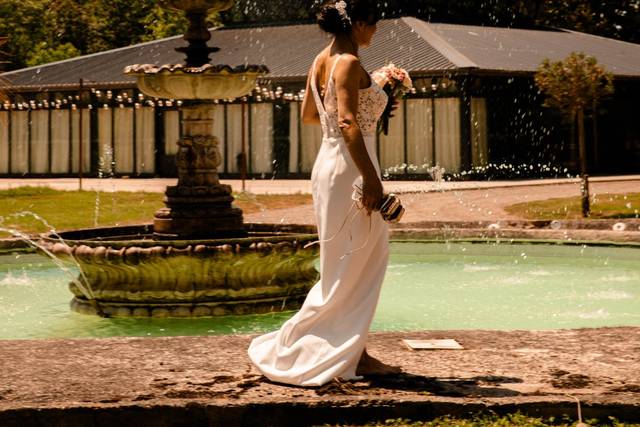 Mariée orangerie
