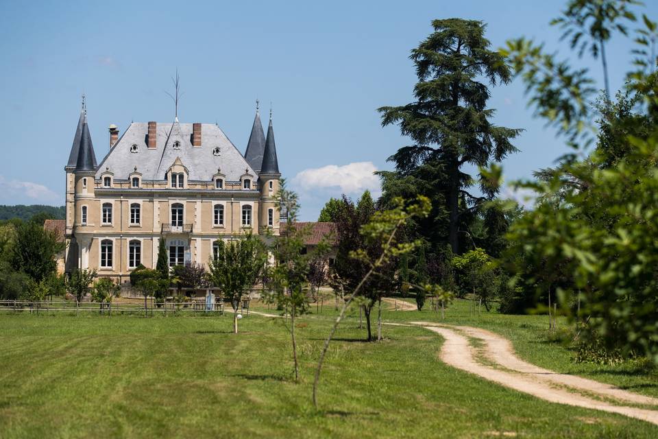 Château Saint Germé: le parc