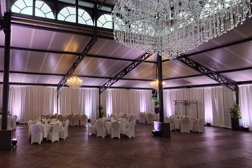 Agencement de l'orangerie
