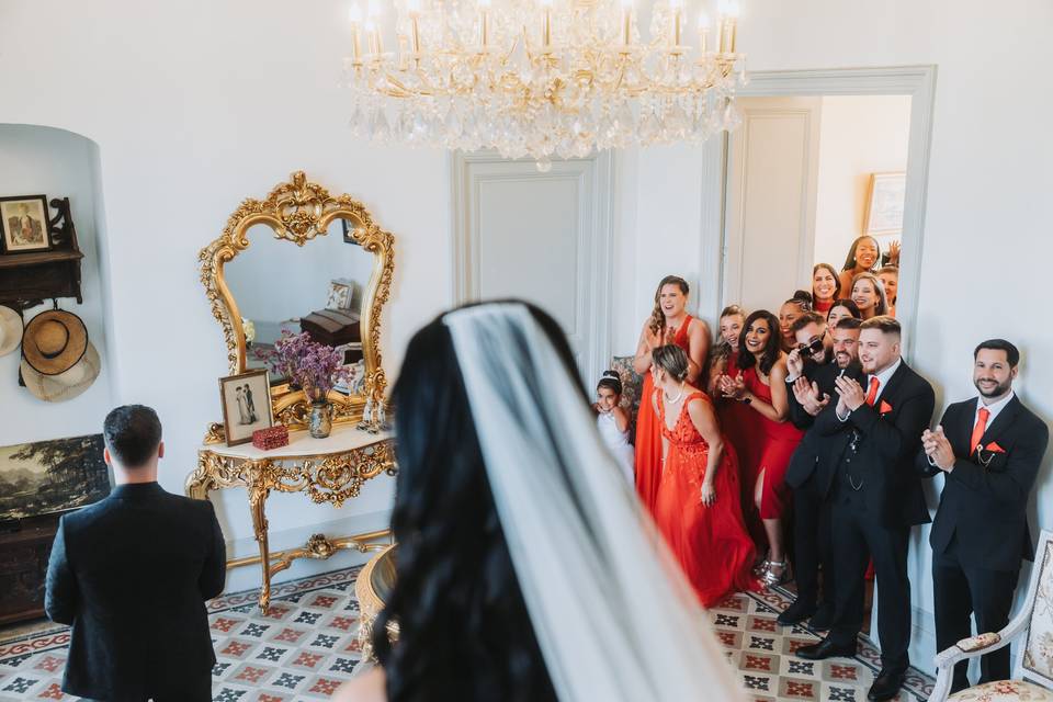 L'arrivée de la mariée