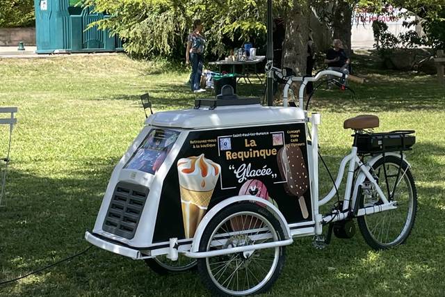 Triporteur glacier