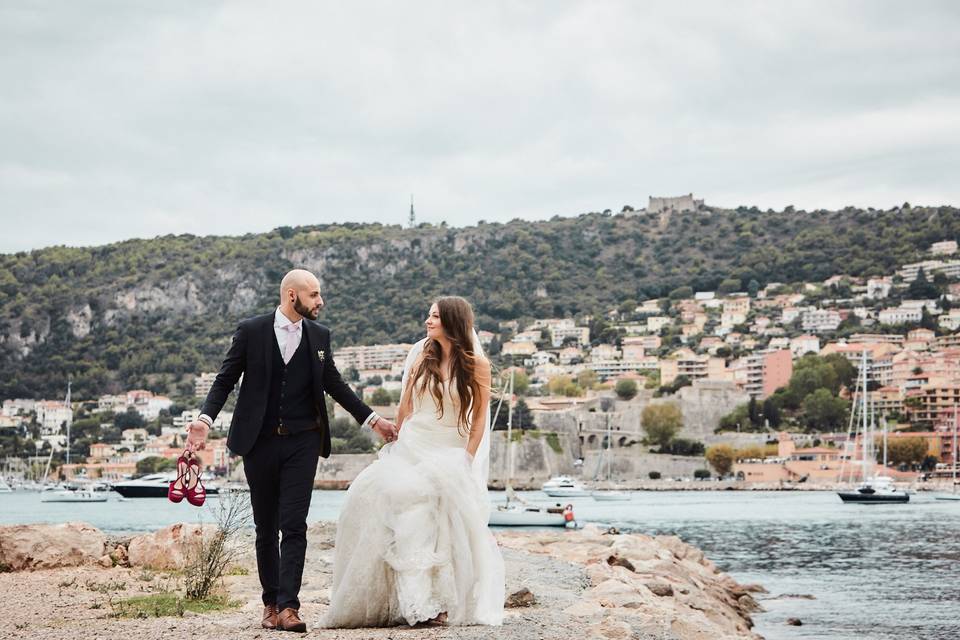 Mariage, Côte d'Azur 2018