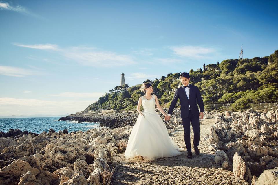 Mariage, Côte d'Azur 2018