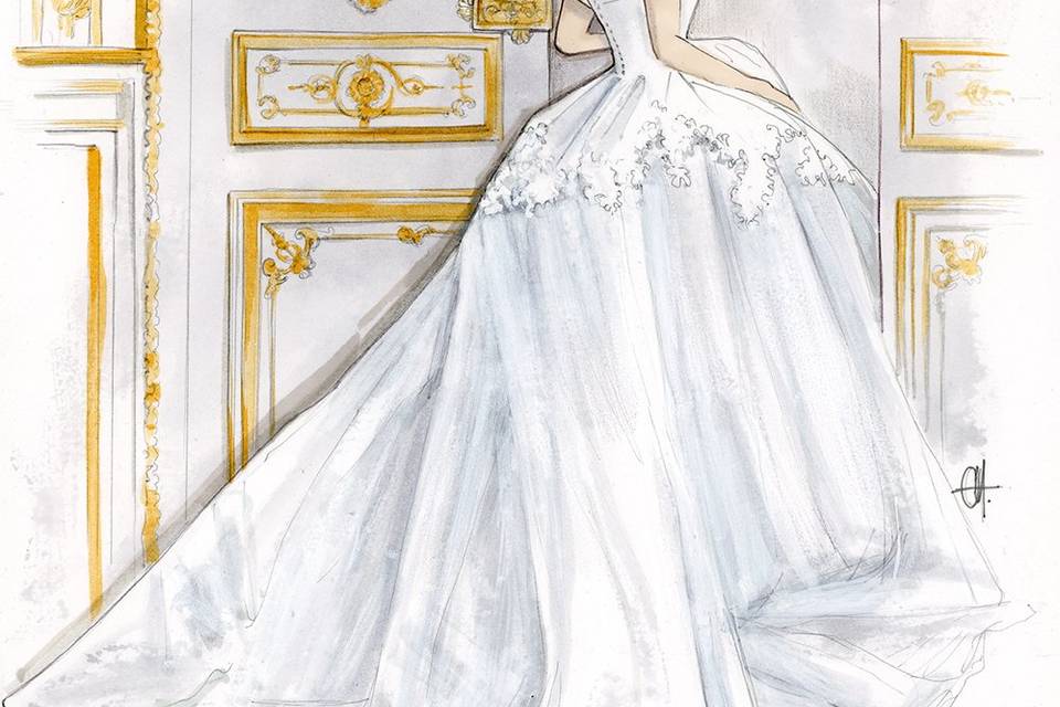 Aqurelle Robe de Mariée