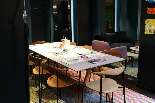 Espace atelier et coloriage