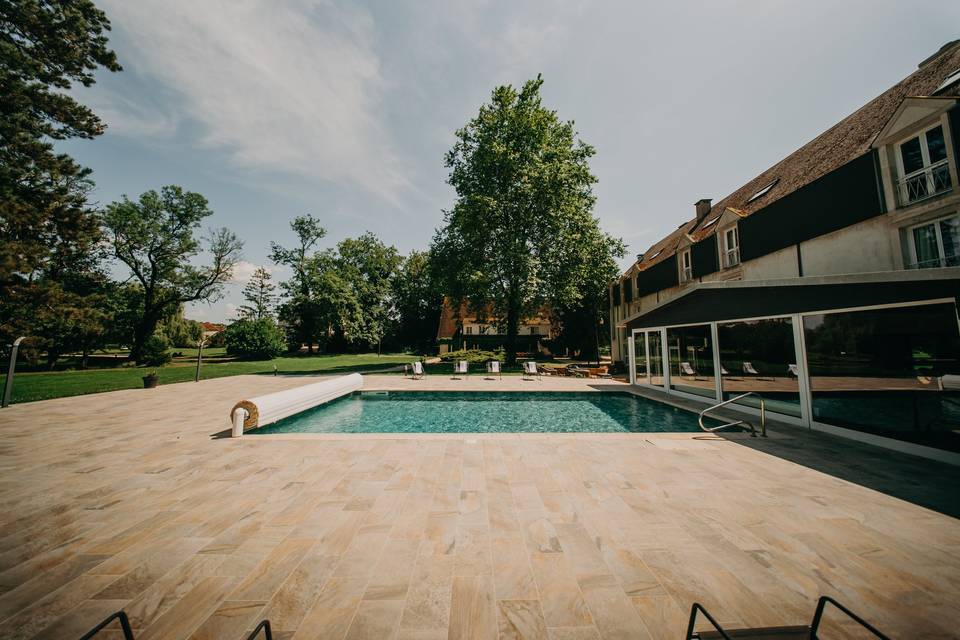 Terrasse piscine