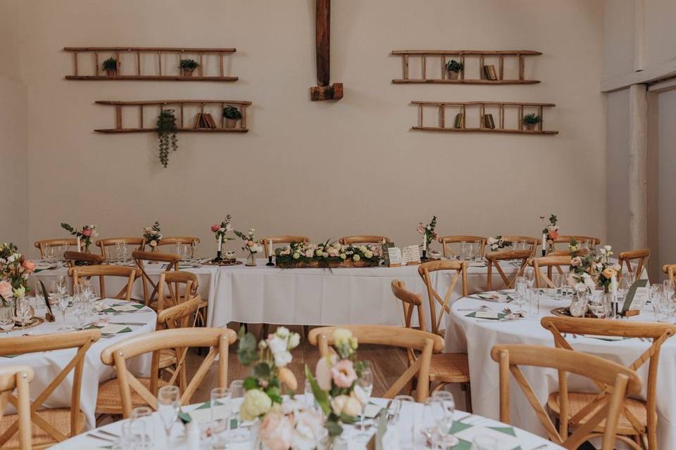 Décoration des tables