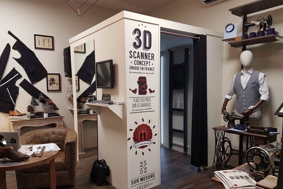 Cabine Scanner 3D