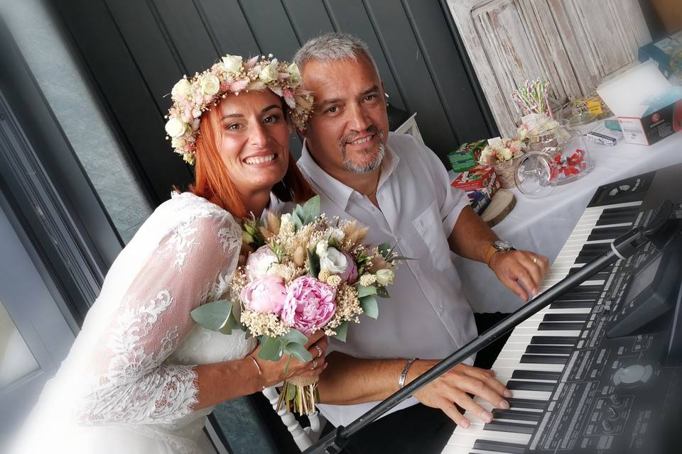 Une mariée comblée