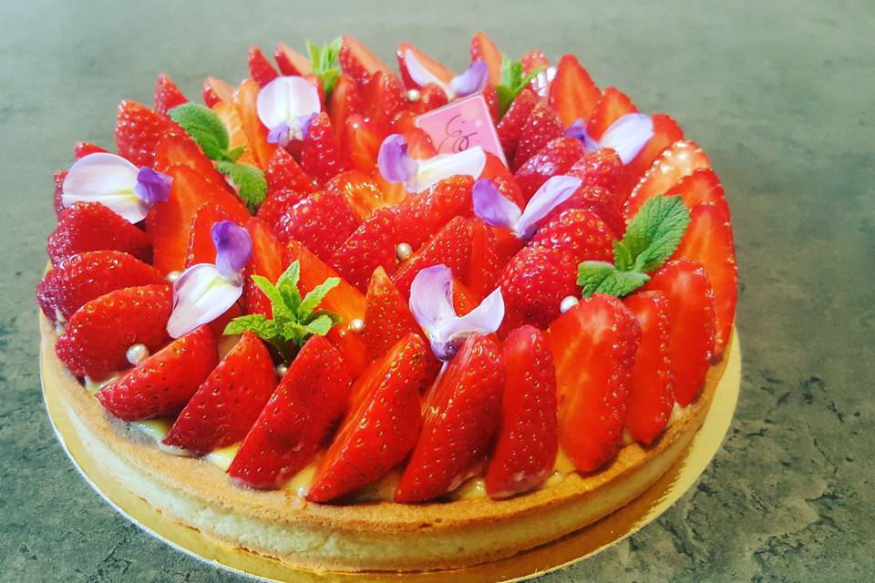 Tarte aux fraises