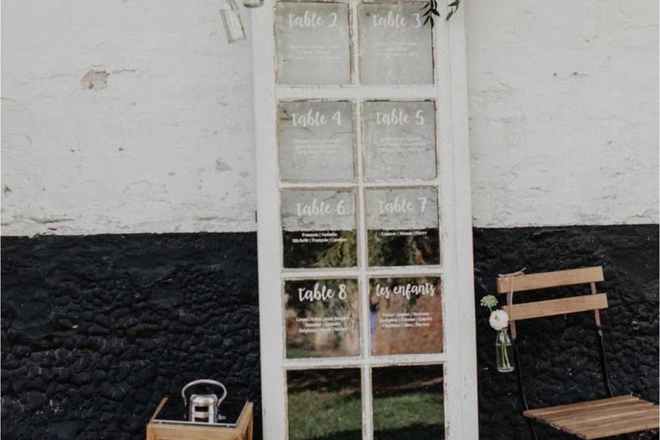 Plan de table