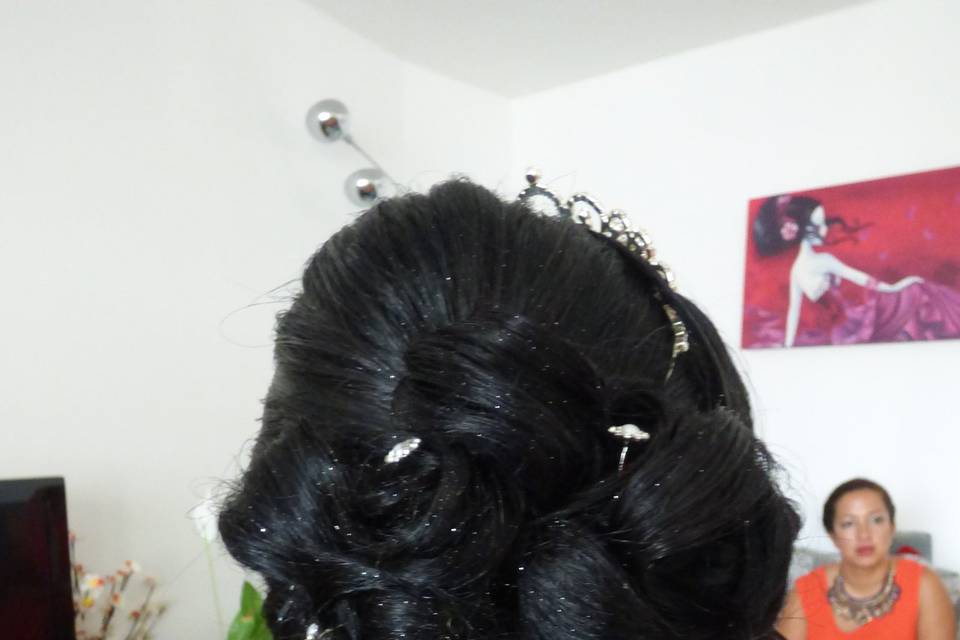 Chignon mariée