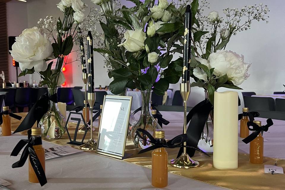 Centre de table dans P.vase