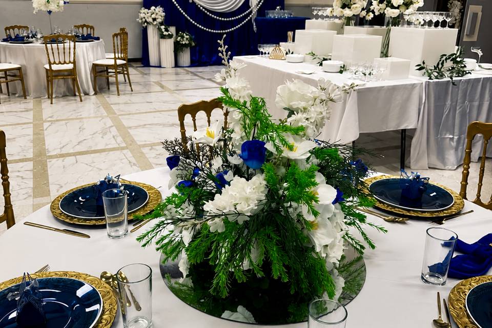 Thème bleu roi