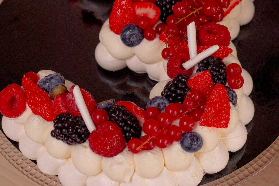 Numbers cake sans gluten