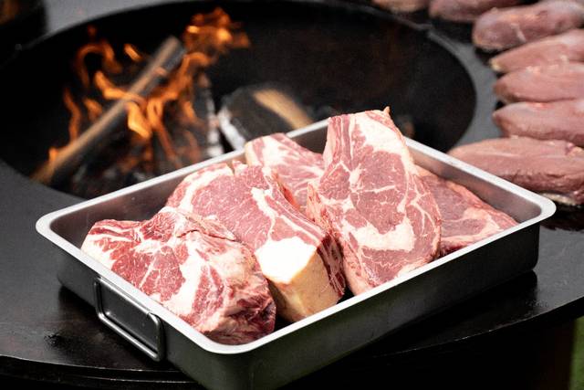 Côte de boeuf maturé au braser