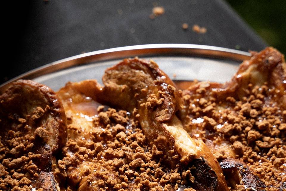 Brioche perdue au brasero