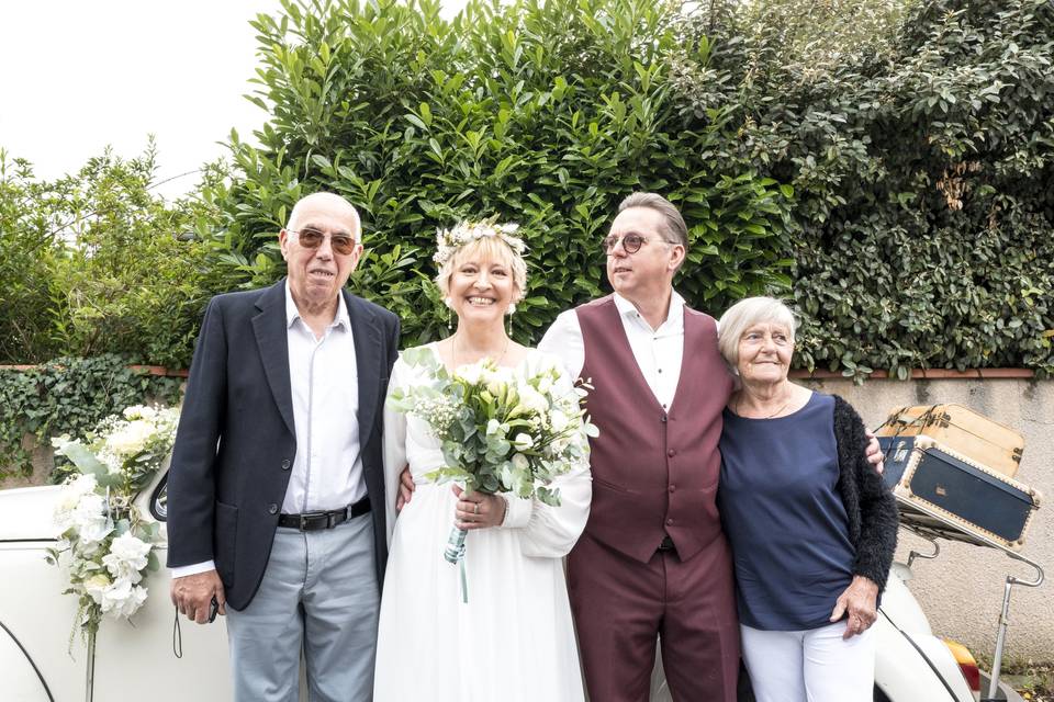 Mariage, portrait de famille