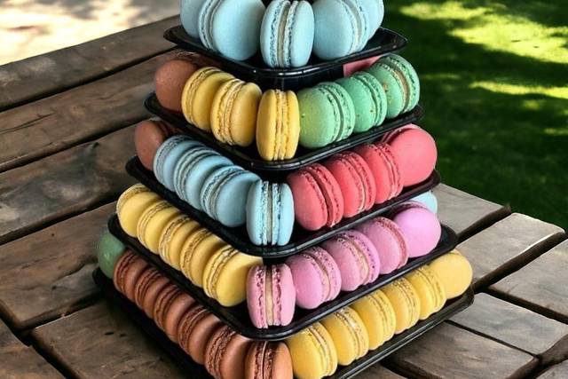 Pyramide de macarons
