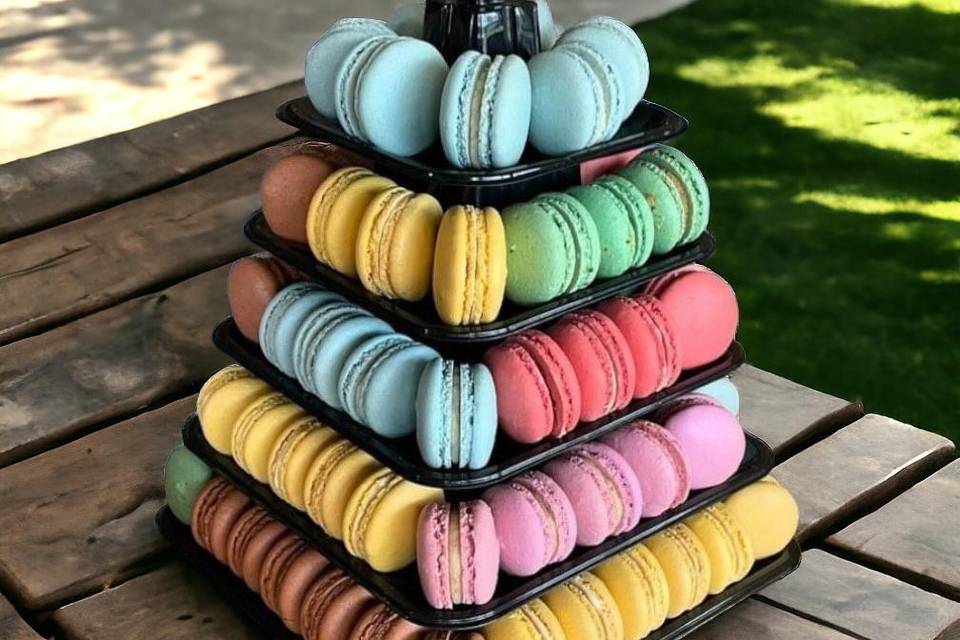 Pyramide de macarons