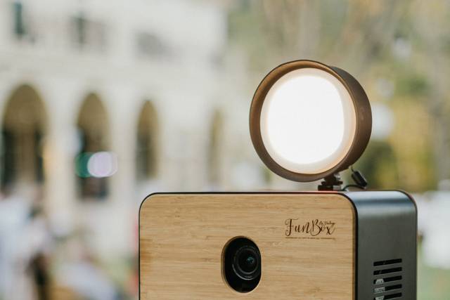 Photobooth bois vintage