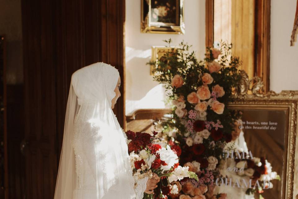 Bouquet & miroir D&M