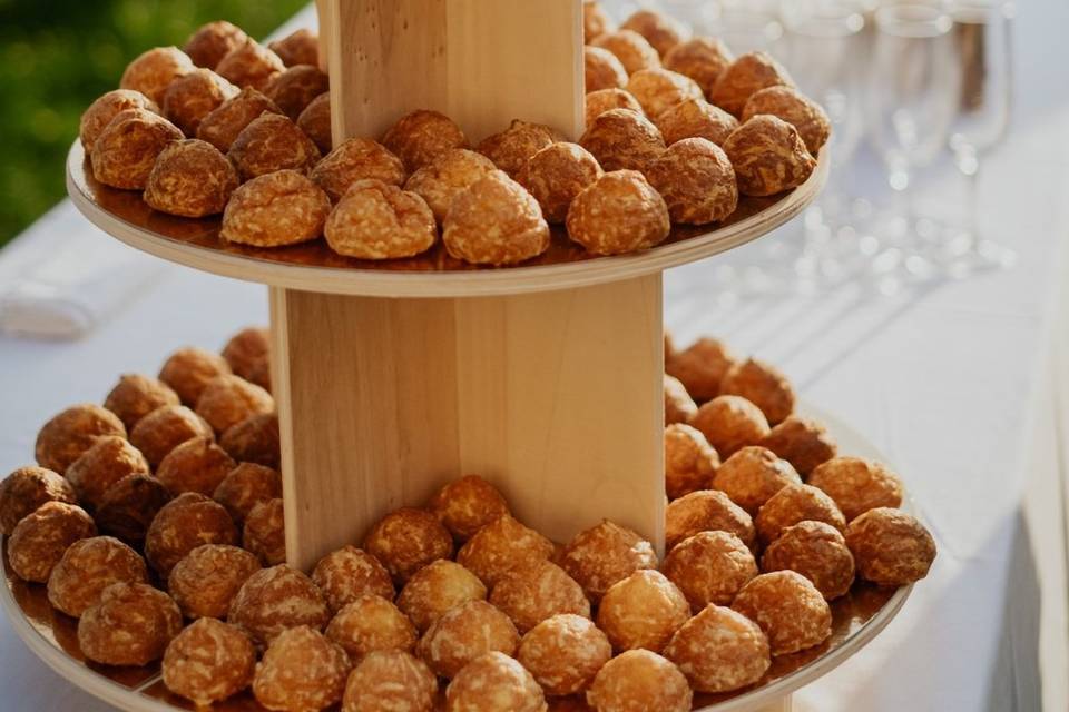 Chouquettes au comté