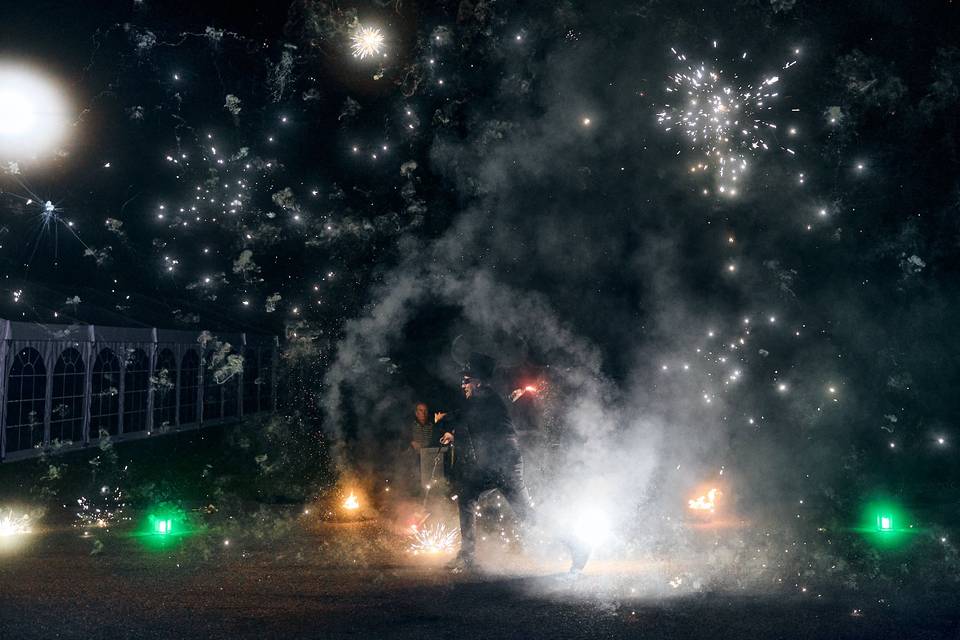 Spectacle feu et lumières