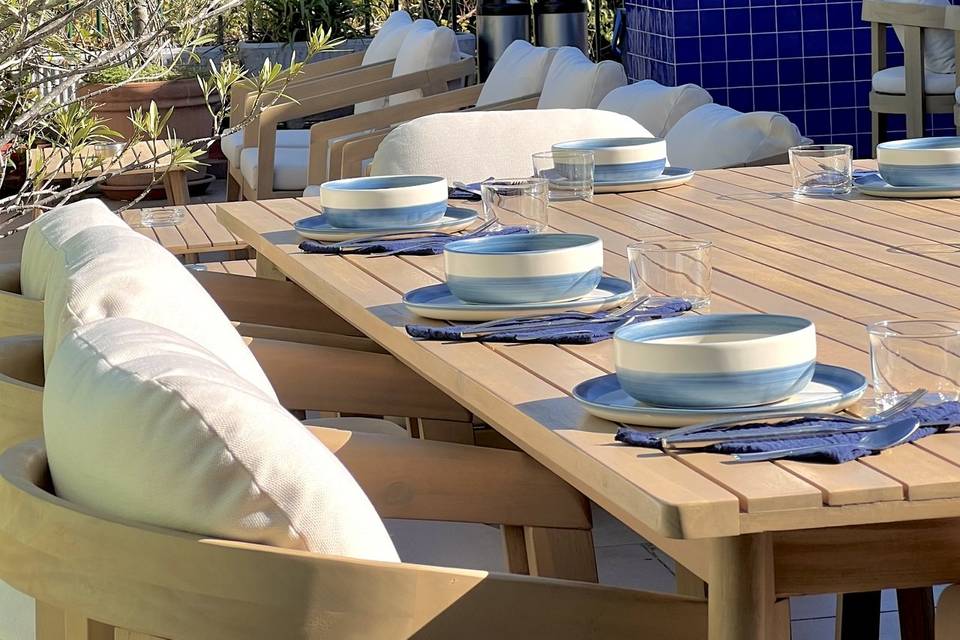 Terrasse ouverte (rooftop)