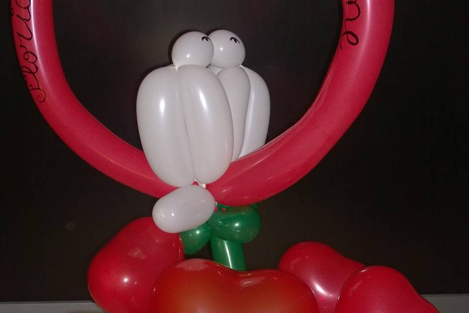 Décoration en ballons