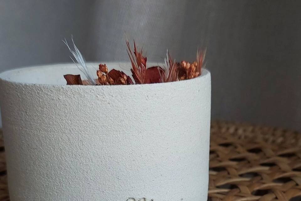 Bougie invités parfumée