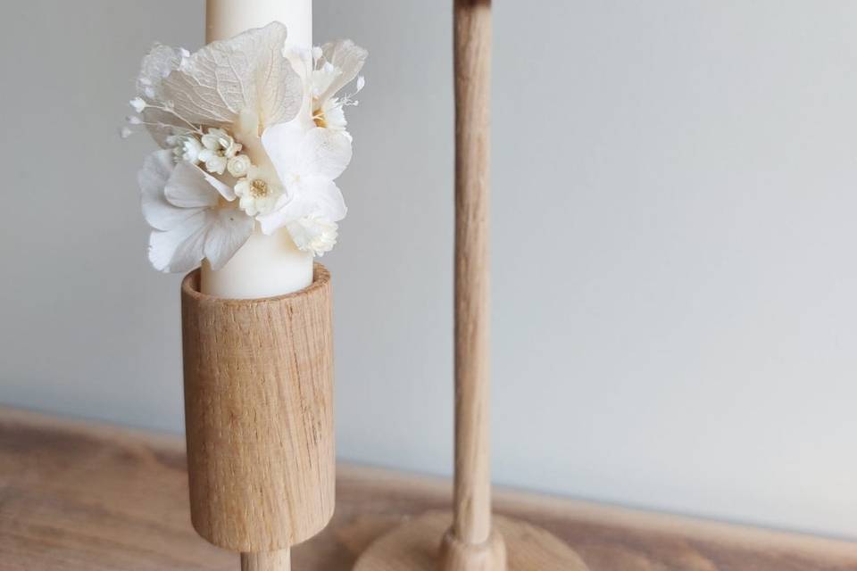 Chandelle robe parfumée