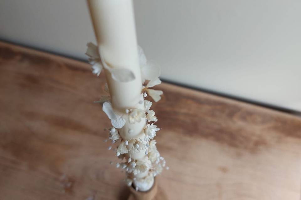 Chandelle spirale parfumée