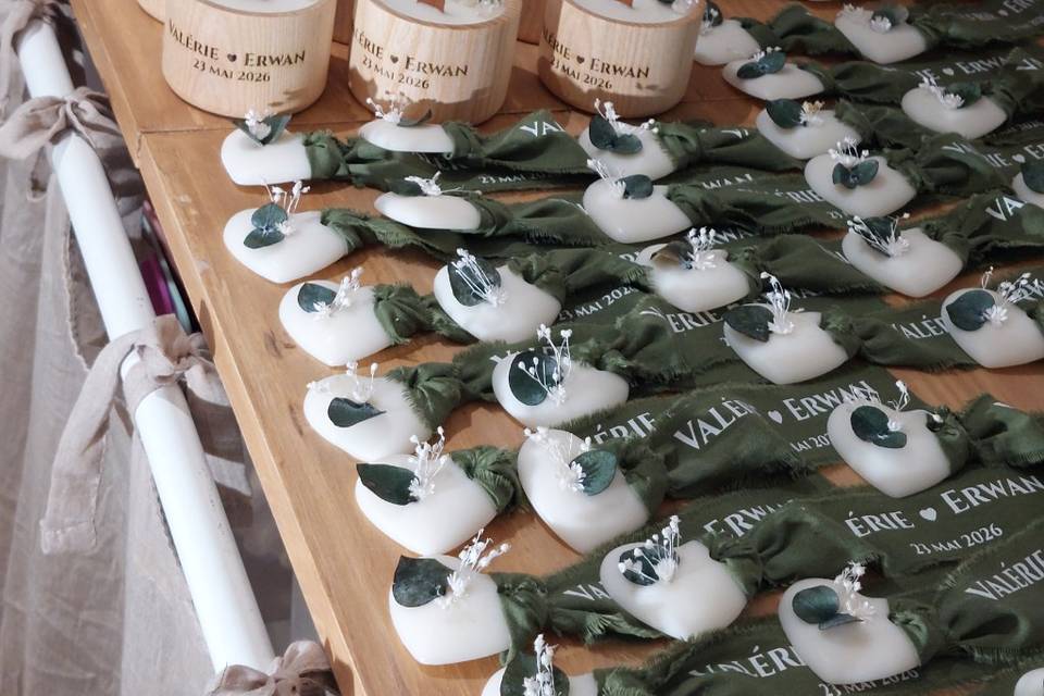 Bambina et cœur fondant parfum