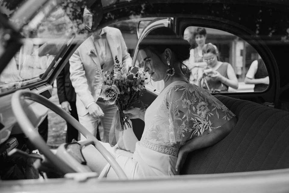 Mariée en robe Agathe