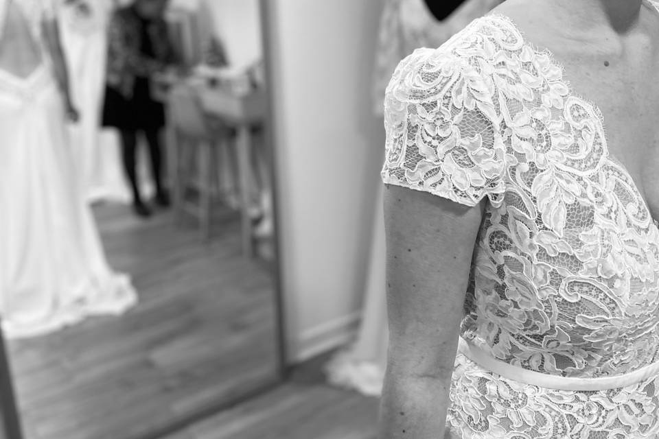 Essayage robe Vénus