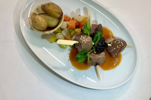Brochette Magret de canard