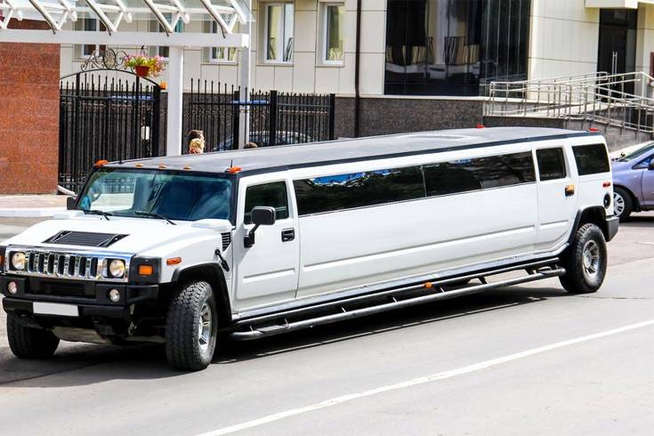 Location Hummer H2 limousine